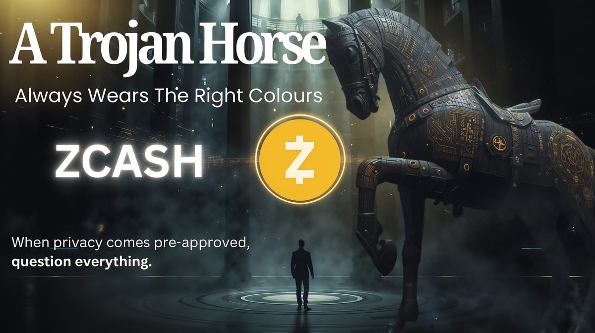 ZCASH: The Trojan Horse Wearing Privacy as a Costume
