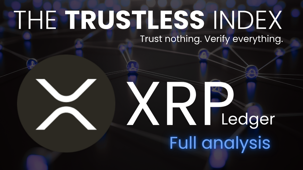 Trustless Index Analysis: XRP Ledger
