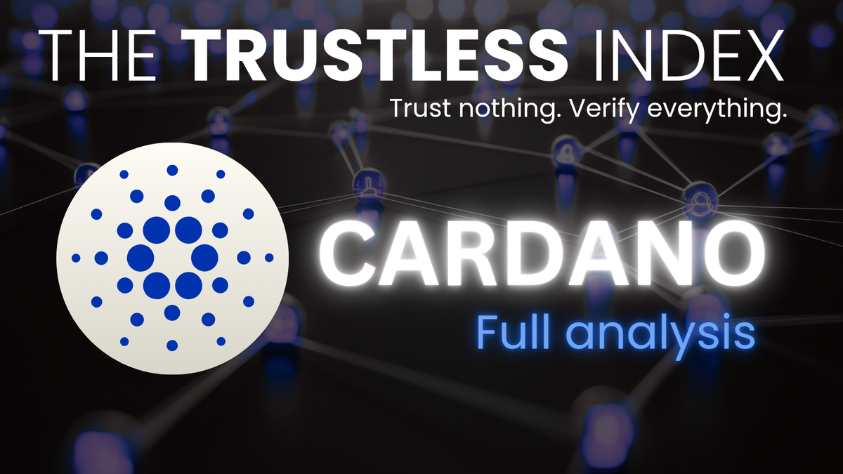 Trustless Index Analysis: Cardano