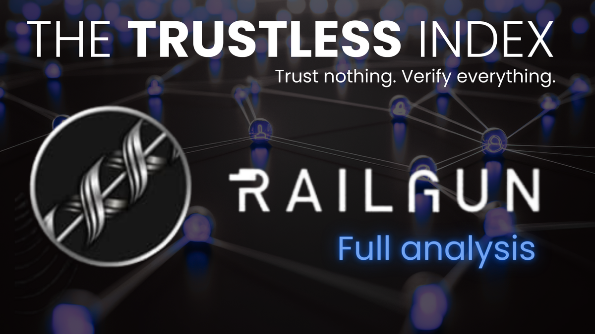 Trustless Index Analysis: Railgun