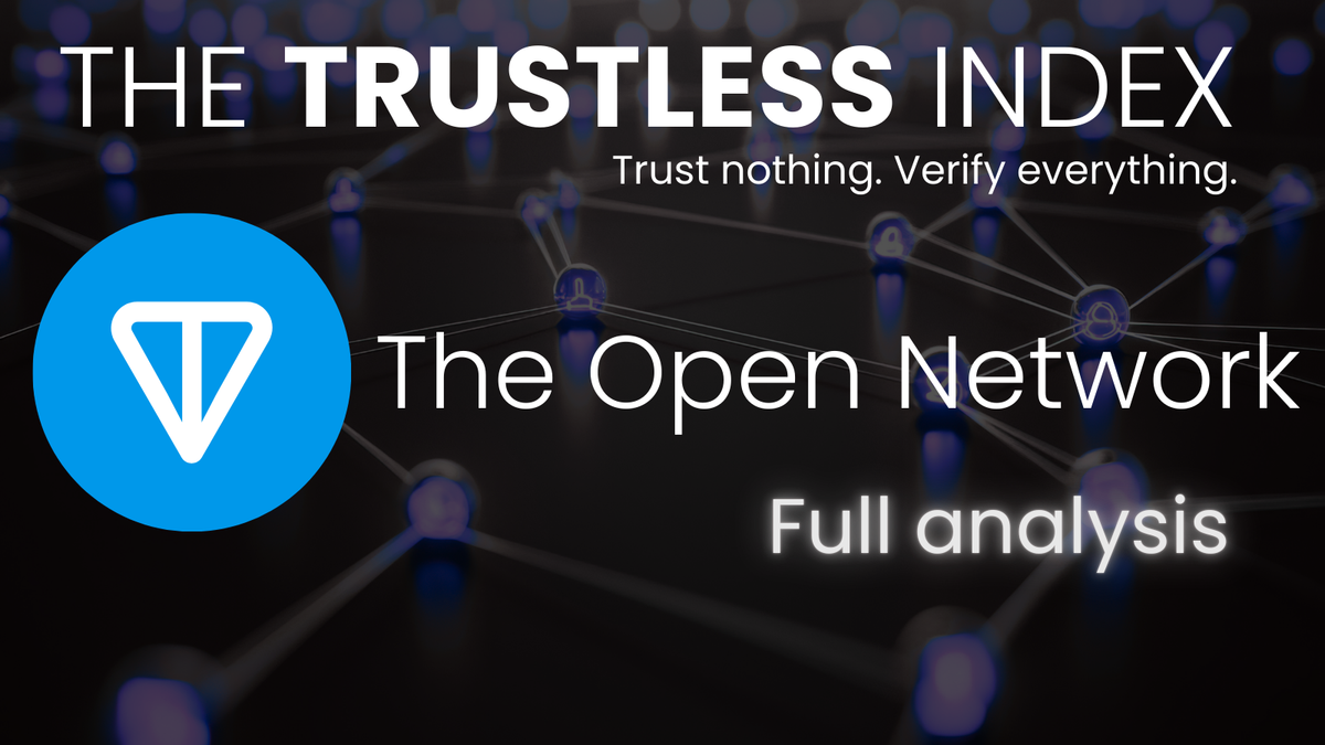 Trustless Index Analysis: TON