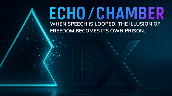 𝕏's Echo Chamber